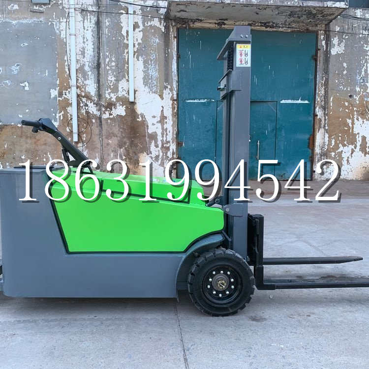 临夏市小型电动叉车1吨2吨步行站驾式电瓶堆高充电装卸车液压升降车铲车